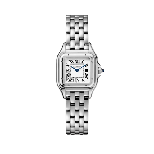 Cartier Panthère de Cartier WSPN0013 - Small model Steel, Silvered Dial, Steel bracelet