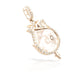 14K Flame Diamond Picture Pendant With 1.95 Carats Of Diamonds