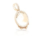 14K Drip Diamond Picture Pendant With 2.50 Carats Of Diamonds