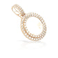 14K 3 Row Diamond Picture Pendant With 2.75 Carats Of Diamonds
