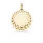 14K Diamond Picture Pendant With 3.40 Carats Of Diamonds