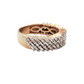 14K Gold Baguette Natural Diamond Ring for Men – 1.87 CTW