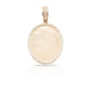 14K Oval Diamond Picture Pendant With 2.01 Carats Of Diamonds