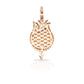 14K Flame Diamond Picture Pendant With 1.95 Carats Of Diamonds
