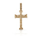 2.0 14K Diamond Cross With 1.31 Carats Of Diamonds
