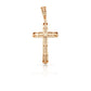 14K Diamond Cross With 0.78 Carats Of Diamonds