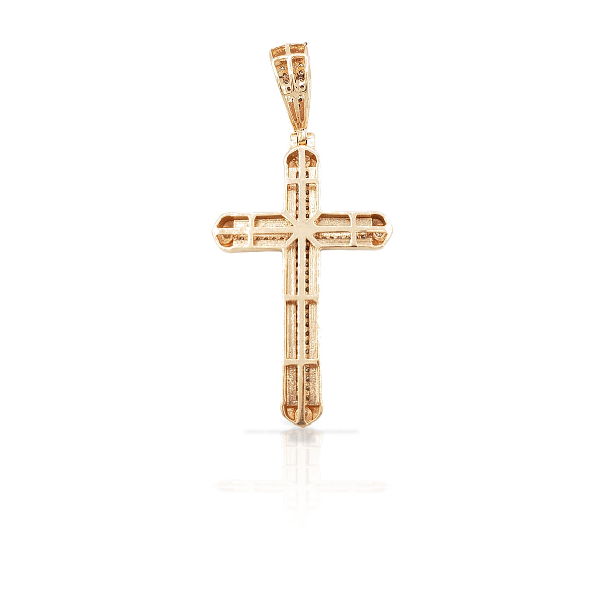 14K Diamond Cross With 0.78 Carats Of Diamonds