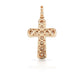14K Diamond Cross With 2.90 Carats Of Diamonds