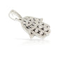 14K Diamond Hamsa With 0.76 Carats Of Diamonds