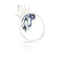 14K Crown Diamond Picture Pendant With 2.47 Carats Of Diamonds