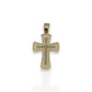 Cross Pendant - 10K Yellow Gold