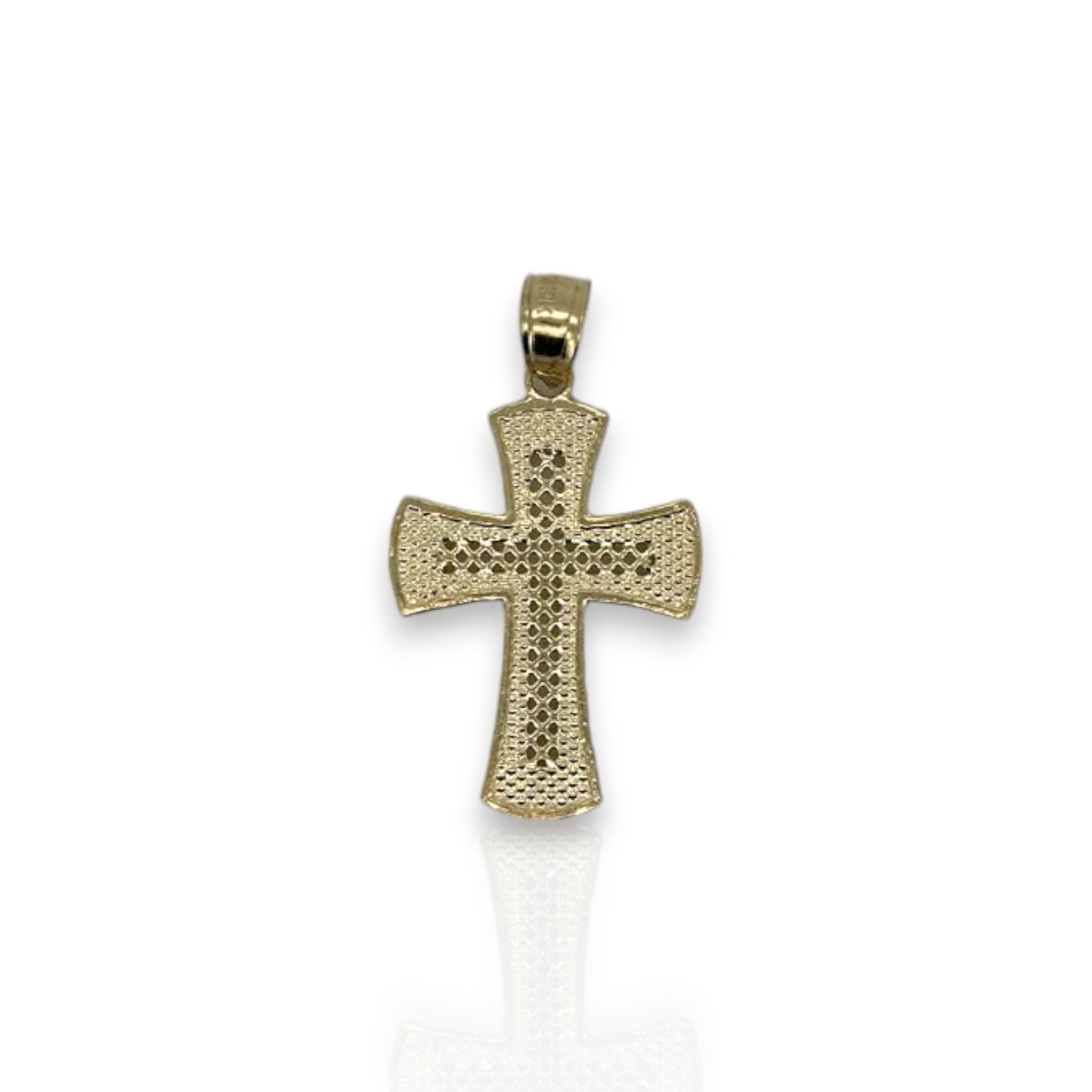 Cross Pendant - 10K Yellow Gold