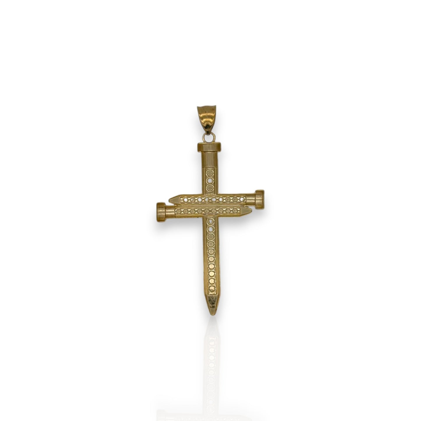 Cross Pendant - 10K Yellow Gold