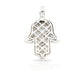 14K Baguette Diamond Hamsa With 2.44 Carats Of Diamonds