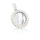 14K Diamond Picture Pendant With 3.40 Carats Of Diamonds