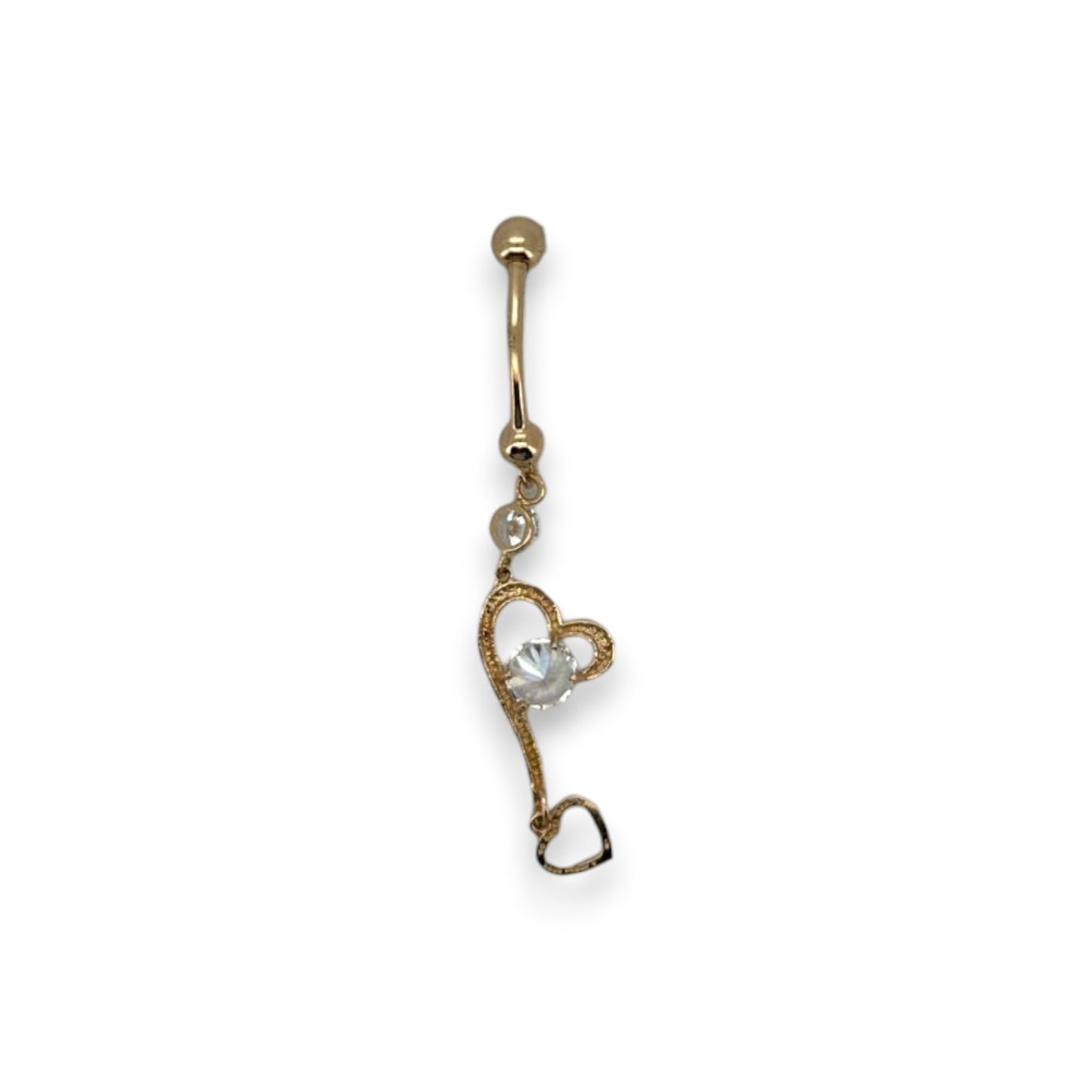 Belly Piercing - 14K Yellow Gold