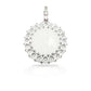 14K Diamond Picture Pendant With 3.40 Carats Of Diamonds