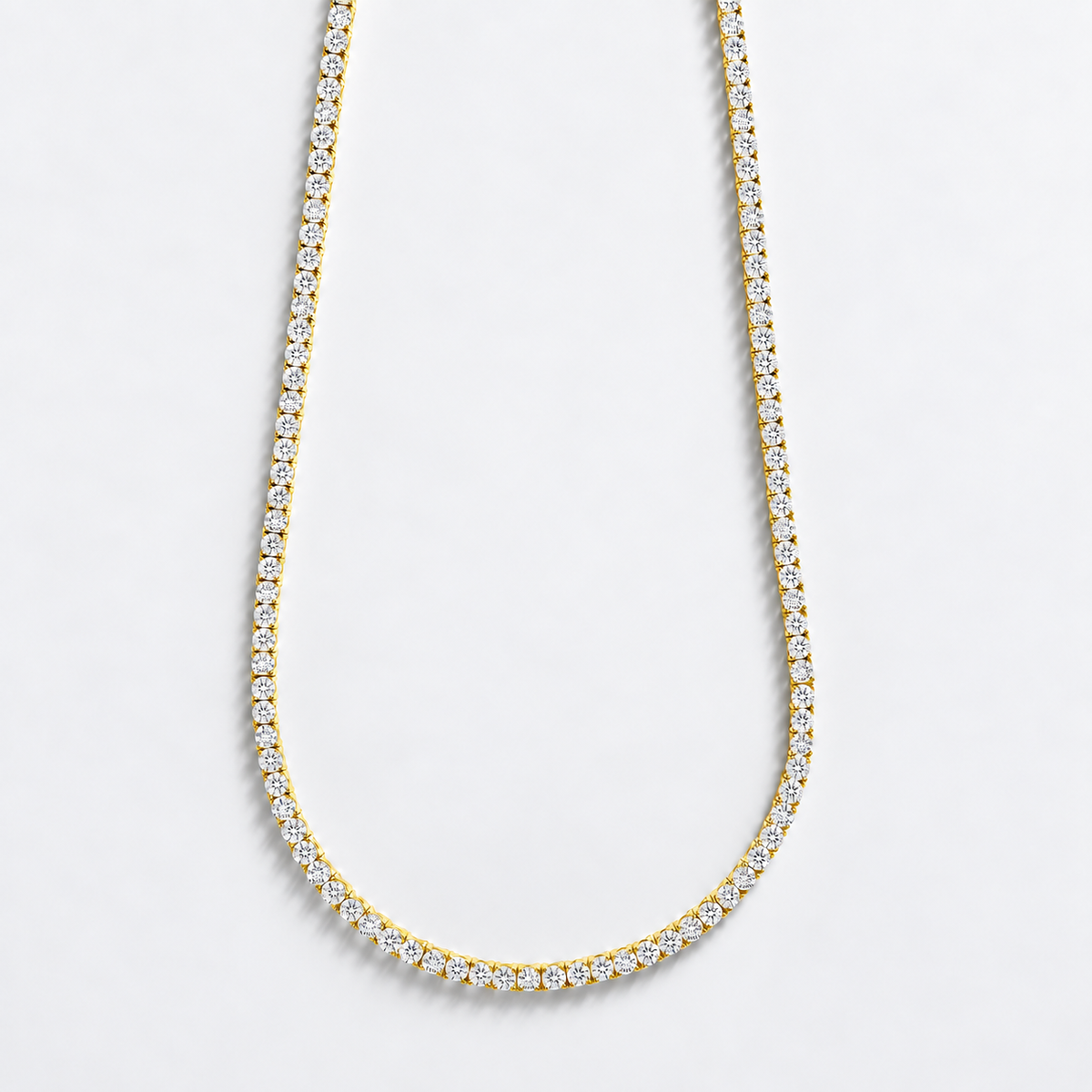 5-Day Custom Underlock Tennis Necklace