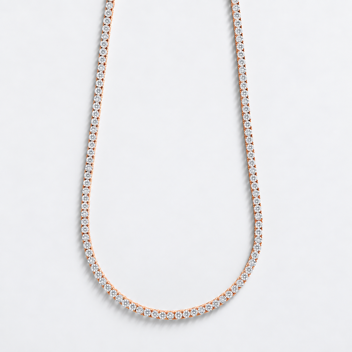 5-Day Custom Underlock Tennis Necklace