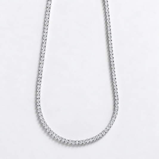 5-Day Custom Underlock Tennis Necklace