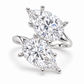 14K Double Pear — Free Form