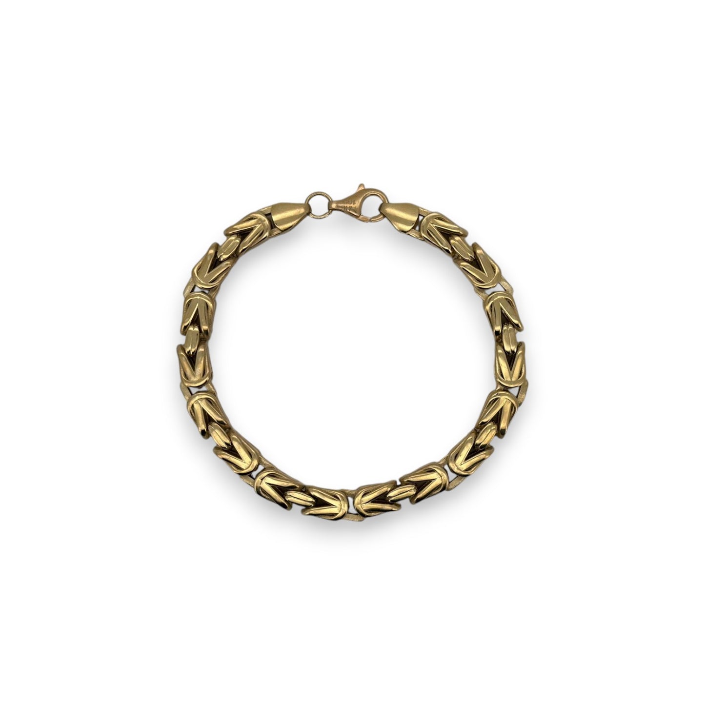 Byzantine Bracelet - 10K Yellow Gold