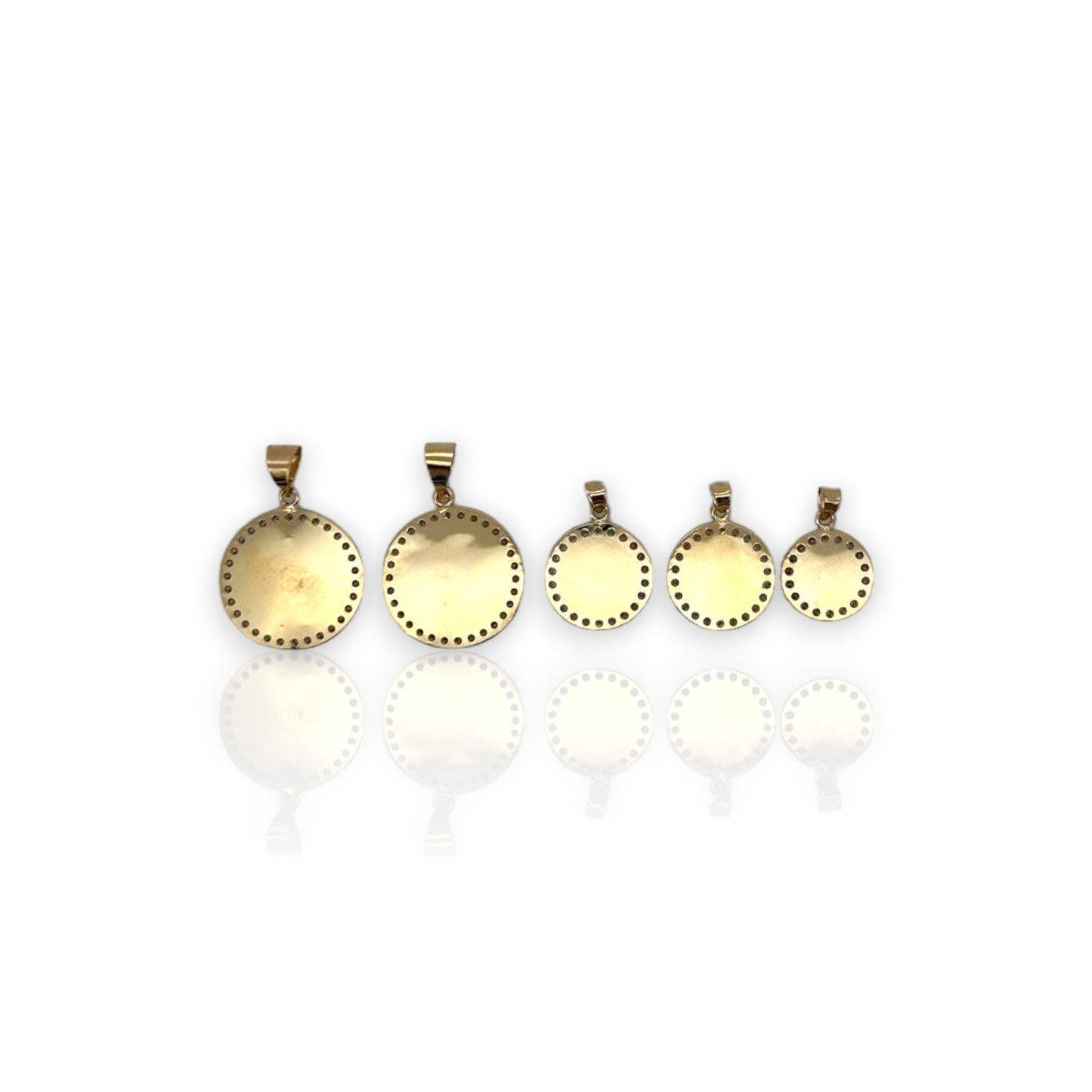 Various St. Pendants Medallion - 14K Yellow Gold