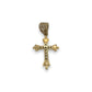 Cross Pendant - 14K Yellow Gold