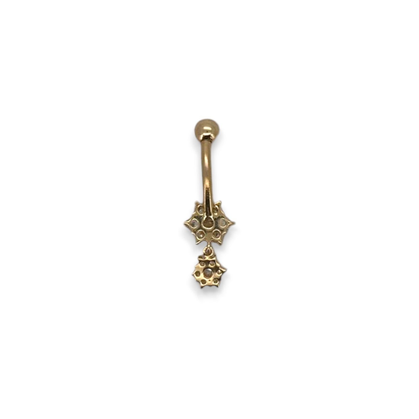 Belly Piercing - 14K Yellow Gold