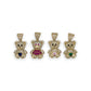 Heart Teddy Bear - 10K Yellow Gold