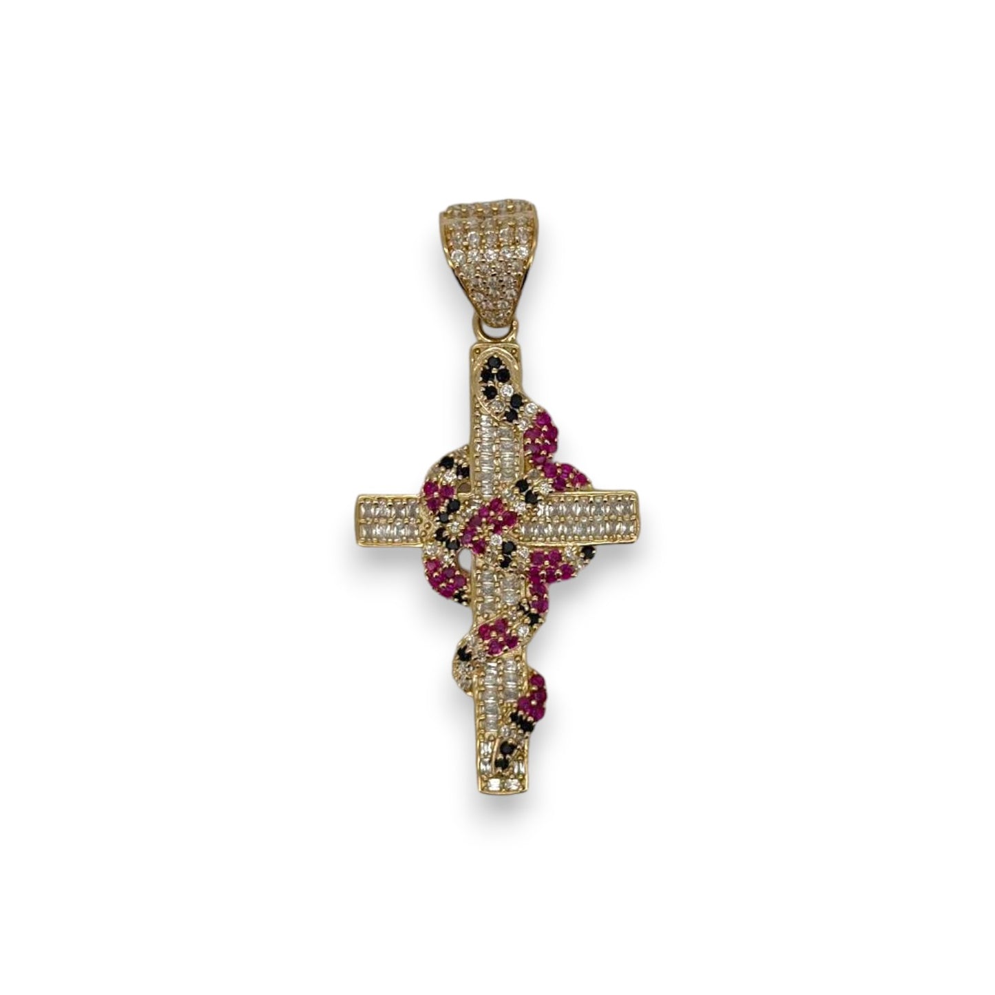 Cross Pendant - 14K Yellow Gold