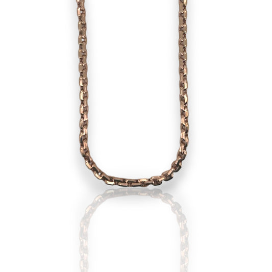Anchor Link Chain - 10K Rose Gold