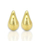 Water Drop Earrings - 10K Yellow Gold
