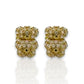 Teddy Bear Earrings - 10K Yellow Gold