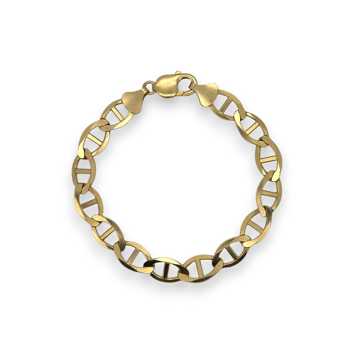 Mariner Link Bracelet - 10K Yellow Gold Solid