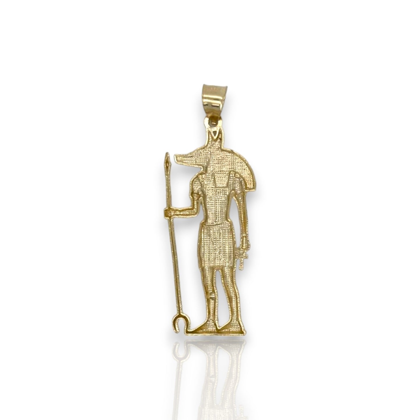 Egyptian "Anubis" Pendant - 14K Yellow Gold