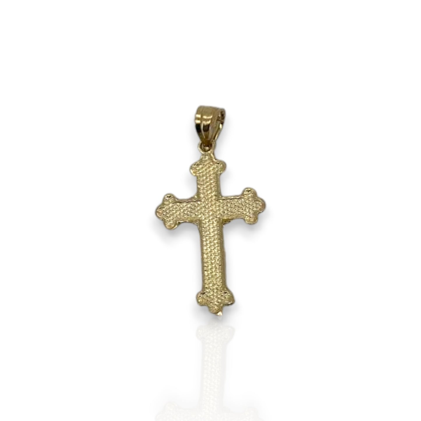 Cross Pendant - 10K Yellow Gold