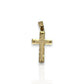 Cross Pendant - 10K Yellow Gold