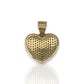 Heart Cz Pendant - 14K Yellow Gold