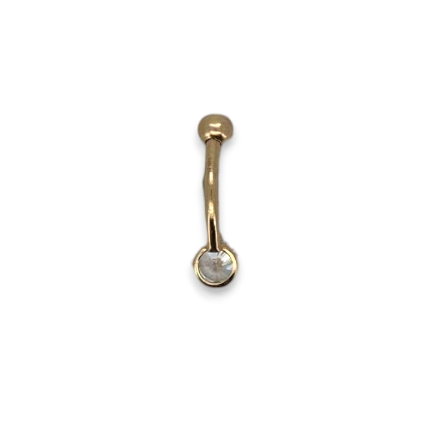 Belly Piercing - 14K Yellow Gold