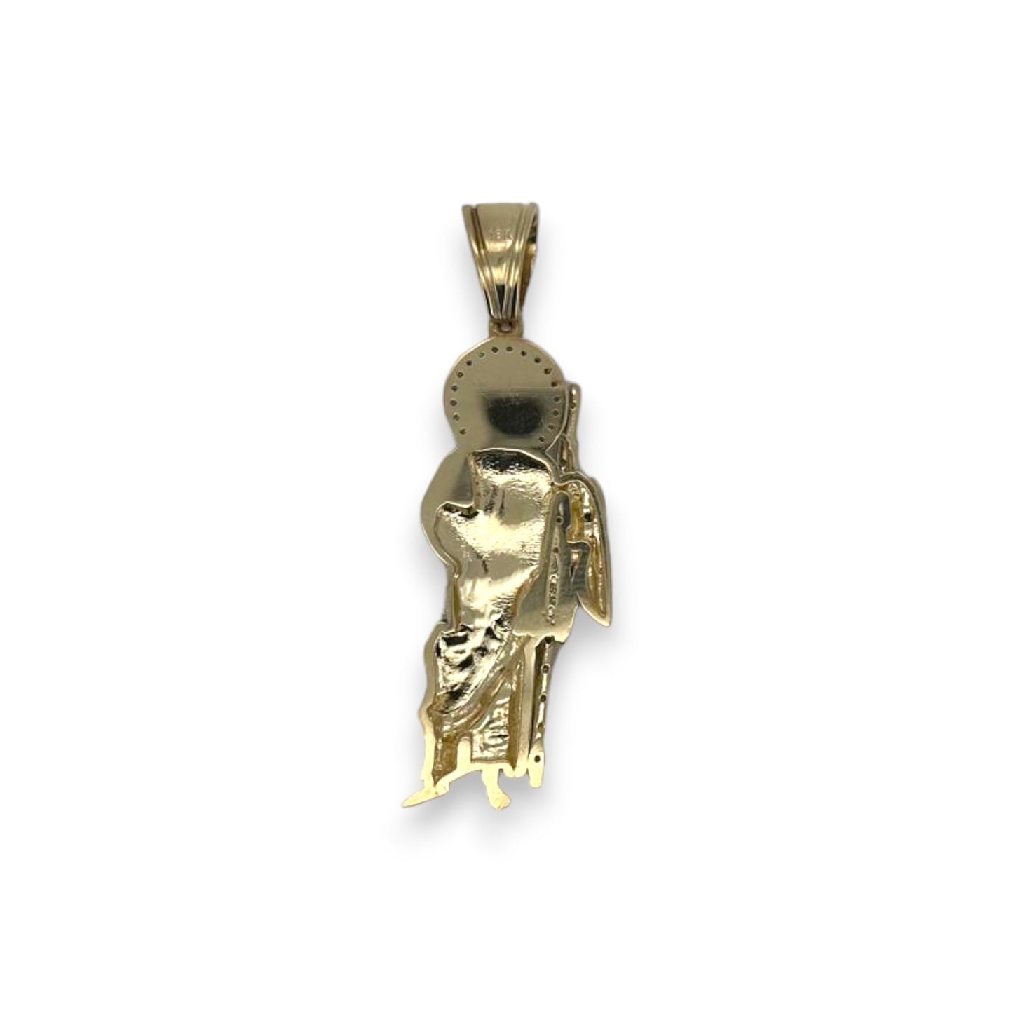 St Jude Pendant - 10K Two Tone