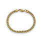 Ice Chain Bracelet - 10K Yellow Pave Gold