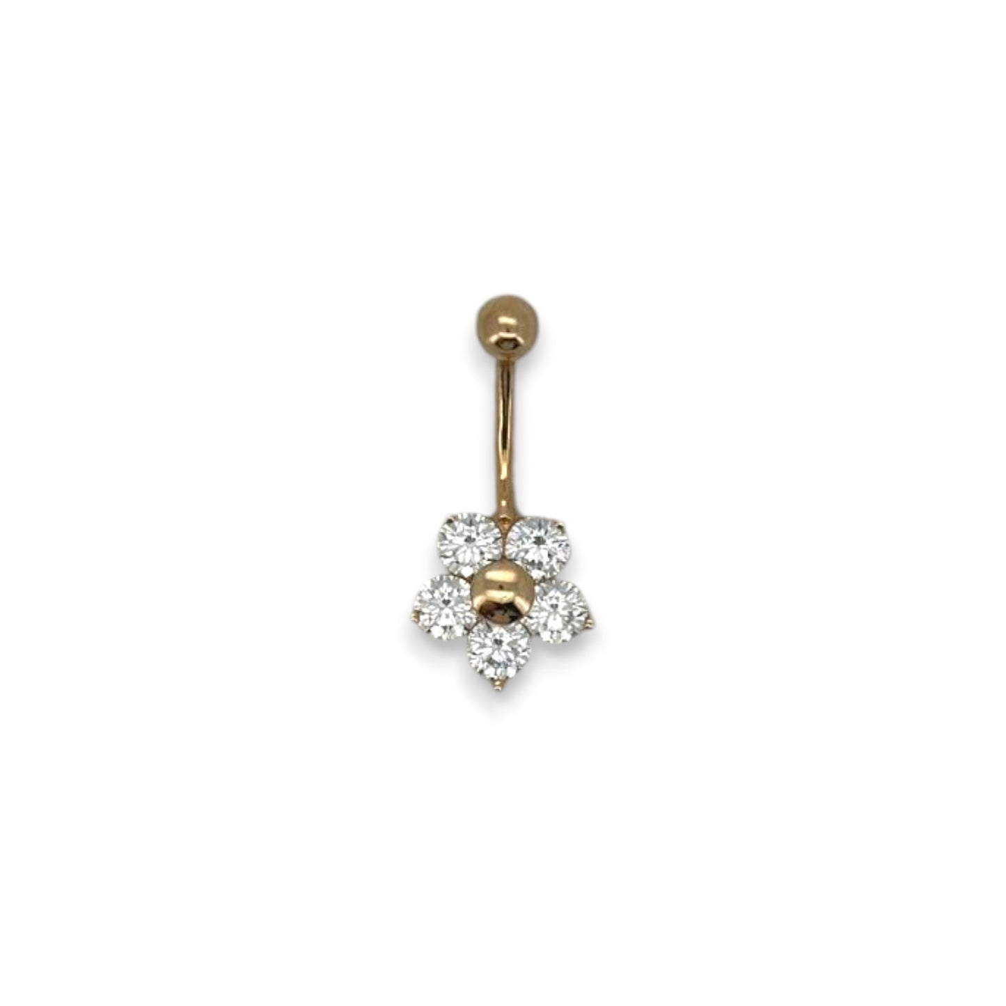 Belly Piercing - 14K Yellow Gold