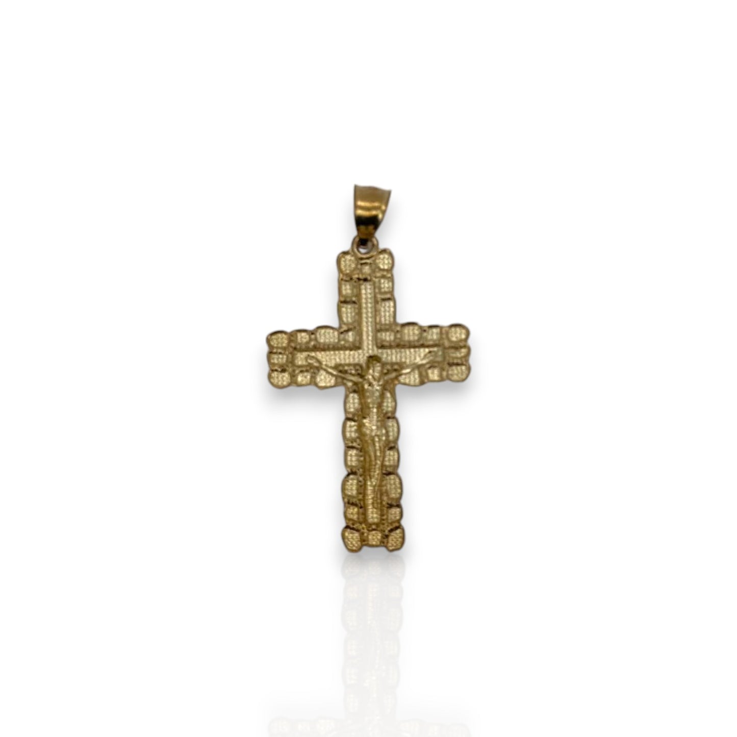 Cross Pendant - 10K Yellow Gold