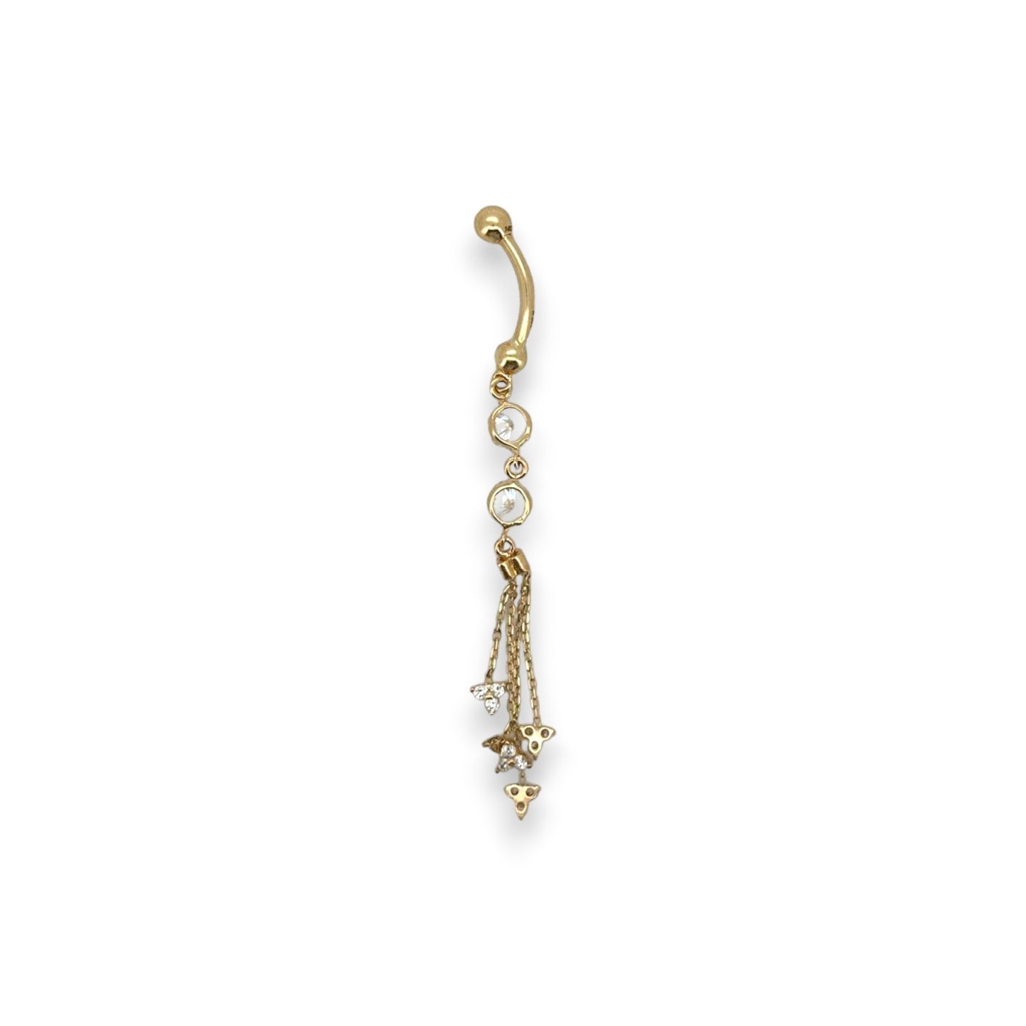 Belly Piercing - 14K Yellow Gold