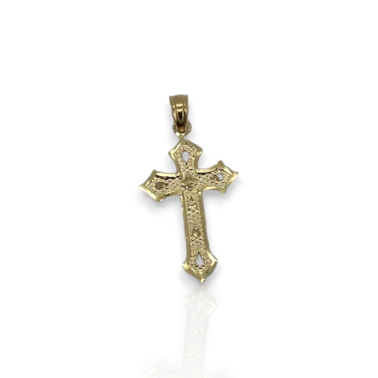 Cross Pendant - 10K Yellow Gold