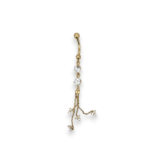 Belly Piercing - 14K Yellow Gold