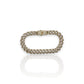 Pave Link Cz Bracelet - 14K Yellow Gold