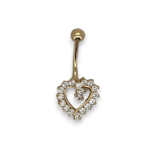 Belly Piercing - 14K Yellow Gold