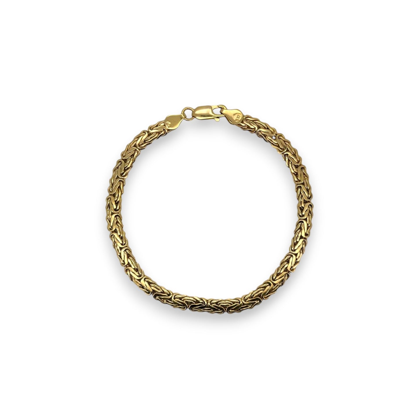 Byzantine Bracelet - 10K Yellow Gold